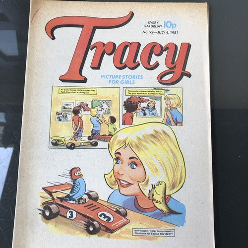 Tracy Comic Bundle Of Four