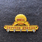 Shell Service Station Cast Iron Key Hook