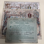 Abstinence Association Of The Sacred Heart Temperance Certificates Overseas Post