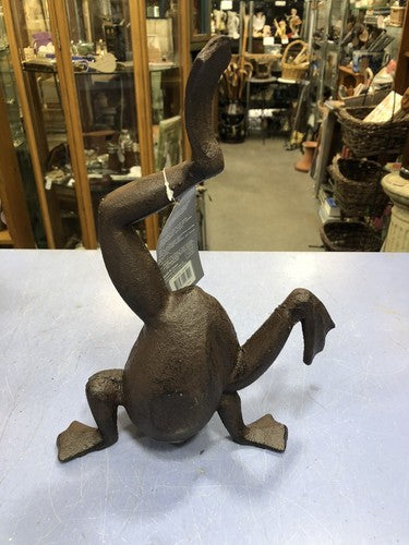 Frog Doorstop Cast Iron