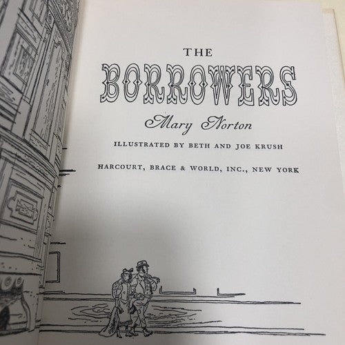 The Borrowers Mary Norton Printed In America