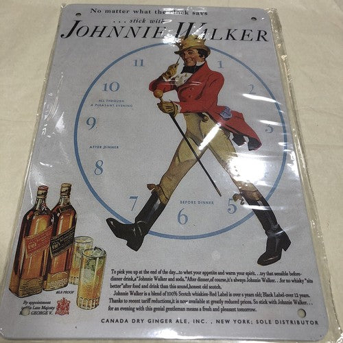 Johnnie Walker Tin Sign