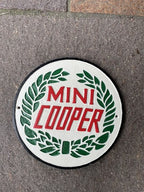 Mini Cooper Cast Iron Sign