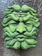 North Wind Green Man Wall Garden Plaque