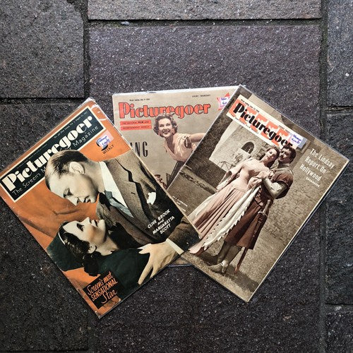 Picture Goer X Three Film Weekly Magazines