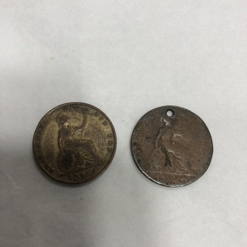 Queen Victoria Young Head Copper Farthings