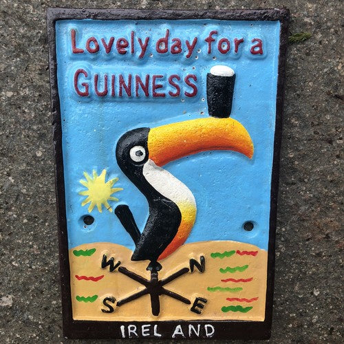 Guinness Lovely Day For A Guinness Cast Iron Sim