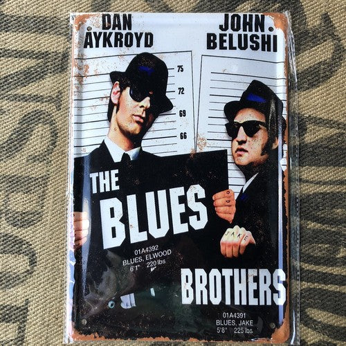 The Blues Brothers Metal Sign
