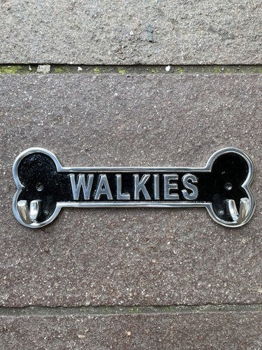 Walkies Bone Aluminium Key Rack