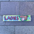 Fairground 1970s Advertisement Sign Wooden