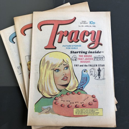 Tracy Comic Bundle Of 3