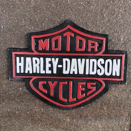 Harley - Davidson Motor Cycles Aluminium Sign