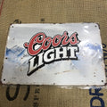 Coors Light Heavy Gauge Metal Sign