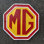 MG Cast Iron Sign