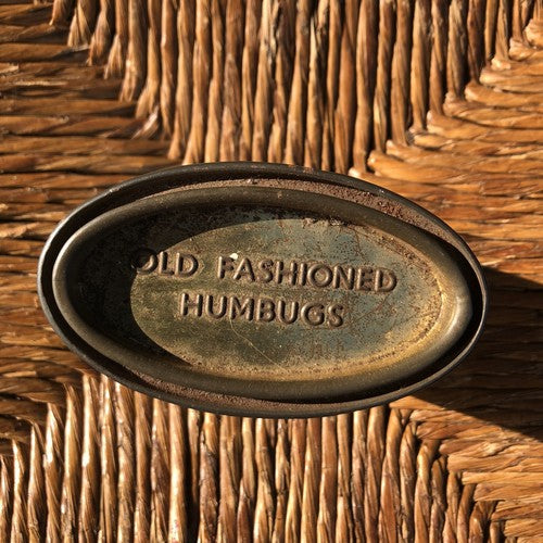 Cornish Mint Humbugs Filled Vintage Tin