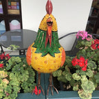 Cockerel Metal Art Watering Can