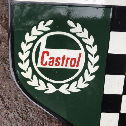 Castrol Enamel Sign