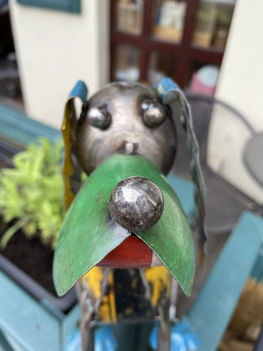 Dog Vintage Style Tin Plate