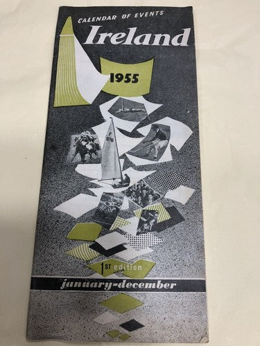 Calendar Of Events Ireland 1955 & Ireland The Western Counties