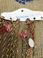 Primor Gold Plated Card Of Five 16 Inch Chains