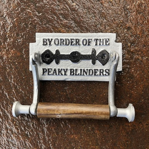 Peaky Blinders Cast Iron Toilet Roll Holder