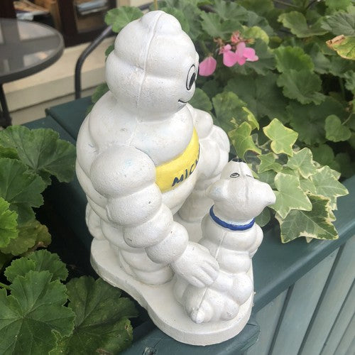 Michelin Man With His Dog