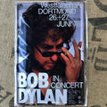 Bob Dylan In Concert Metal Sign