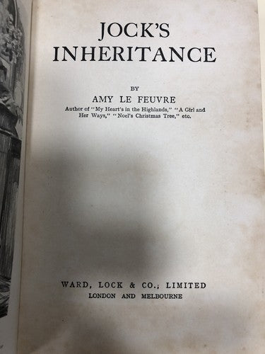 Amy Le Feuvre Jocks Inheritance