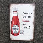 Heinz Metal Sign New Design