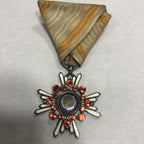 Japanese Order Of The Sacred Treasure Medal Cased