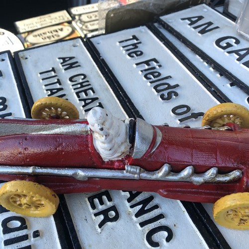 Michelin Man Racer Cast Iron