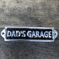 Dads Garage Aluminium Sign