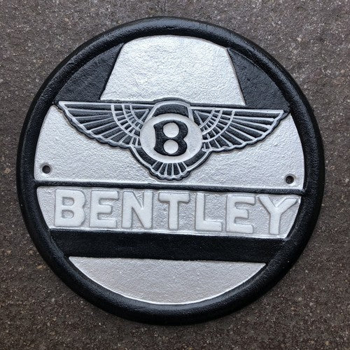 Bentley Cast Iron Sign
