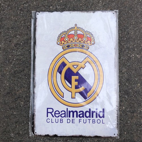 Realmadrid Metal Sign
