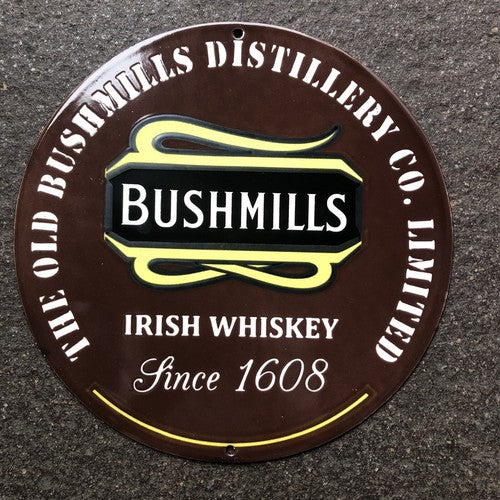 Bushmills Enamel Sign