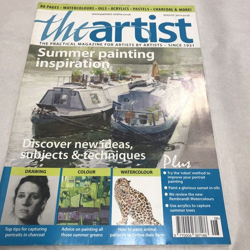 The Artist Magazine Bundle Of 7