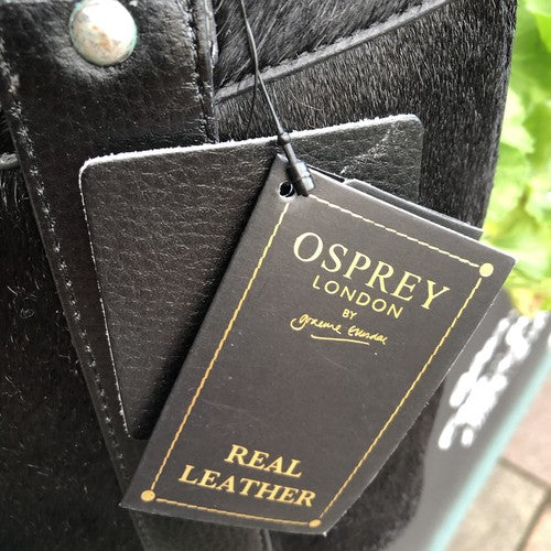 Osprey Leather & Pony Skin Grab New With Tags