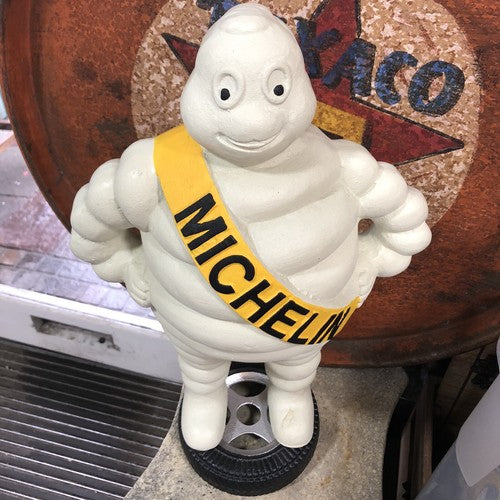 Michelin Man Cast Iron On Tyre Base