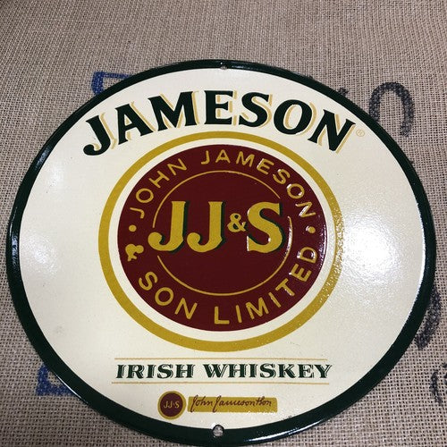 Jameson Enamel Sign