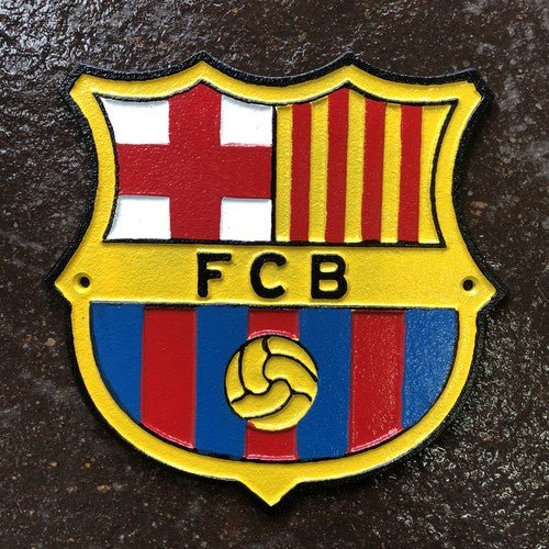 FCB Cast Iron Sign
