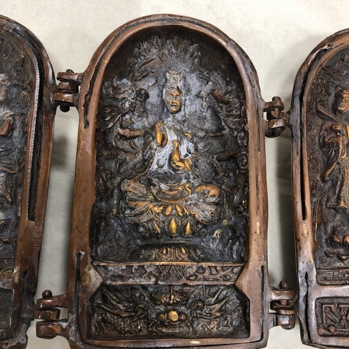 Bronze Triptych