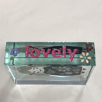 Spaceform Lovely Lady Glass Block Boxed Overseas Post Available