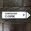 Cork Cast Iron Sign Large