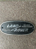 Land Rover Polished Aluminium Solihull Sign
