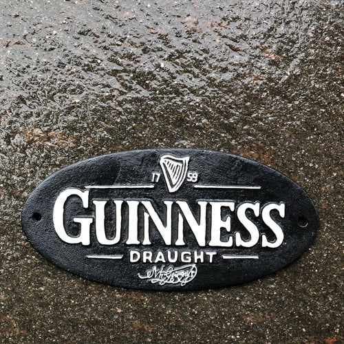 Guinness Draught Cast Iron Sign