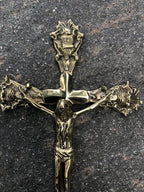 Solid Brass Crucifix