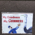 My Goodness My Guinness Zoo Keeper Metal Sign