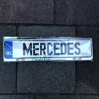 Mercedes Irish License Plate