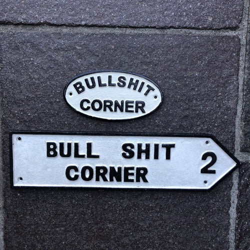 Bull Signs Cast Iron