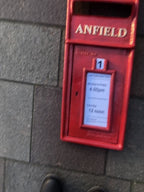 Anfield Wall Mounted Post Box Front Only Heavy Cast Iron